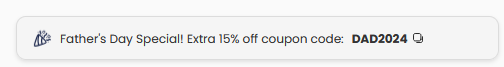 Copyable discount bar 4